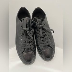 CONVERSE Metallic Grey - Women’s Size 8